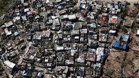 Wajah Haiti Pasca Diterjang Topan Matthew