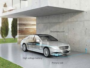 Mercedes-Benz S550e Ditawarkan dengan Fitur Pengisian Baterai Nirkabel