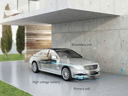 Mercedes-Benz S550e Ditawarkan dengan Fitur Pengisian Baterai Nirkabel
