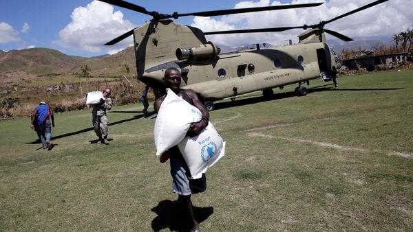 Bantuan untuk Korban Topan Matthew di Haiti