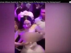 Heboh Video Pengantin Rela Diremas Payudaranya oleh Tamu demi Uang Bulan Madu