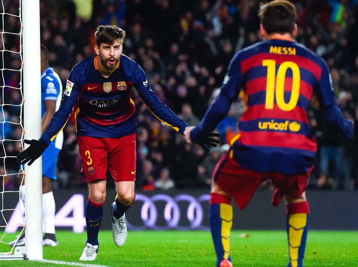 Pique: Tak Akan Ada Messi yang Lain