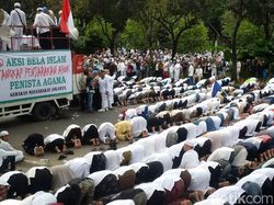 Pendemo Ahok Berlangsung Tertib, Kapolda Metro dan Pangdam Jaya Apresiasi