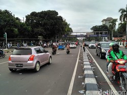 Lalin dari Tugu Tani ke Masjid Istiqlal Sudah Dibuka, Kondisi Lancar