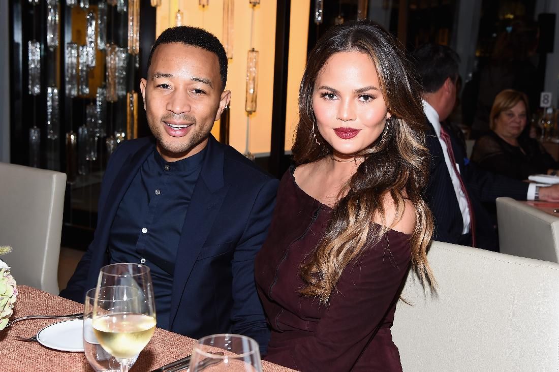 NEW YORK, NY - OCTOBER 13: John Legend attends a Dinner hosted by Chrissy Teigen and Mario Batali part of the Bank of America Dinner series curated by Chefs Club at Bank of America Building on October 13, 2016 in New York City.  (Photo by Dave Kotinsky/Getty Images for NYCWFF)