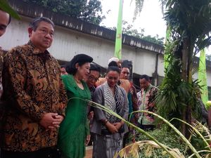 SBY, Ibu Ani dan Sylviana Murni Hadiri Penutupan Gebyar Museum di TMII