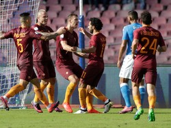 Pertahanan Garis Rendah Roma Redam Agresivitas Napoli