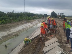 Rehabilitasi Saluran Irigasi Waduk Kedung Ombo Telan Dana Rp 1,6 T