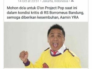 Sakit Diabetes, Kaki Oon Project Pop Penuh Perban