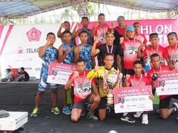Antusiasme Peserta Triathlon Nusa Laut Adventure 2016
