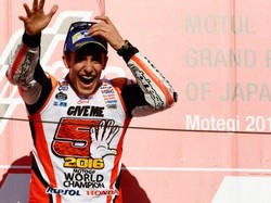 Siap Tarung Sampai Valencia, Marquez Tak Menyangka Jadi Juara di Jepang