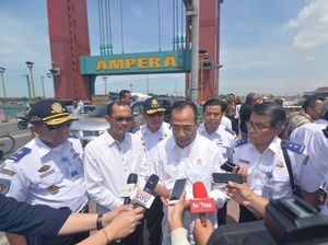 Pantau Pembangunan Infrastruktur di Palembang, Menhub: Bisa Ditiru Kota Lain