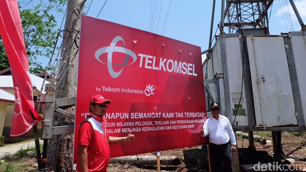 Telkomsel Pamer 4G di Pulau Nusa Laut