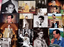 Pedagang Thailand Kebanjiran Permintaan Foto Mendiang Raja Bhumibol