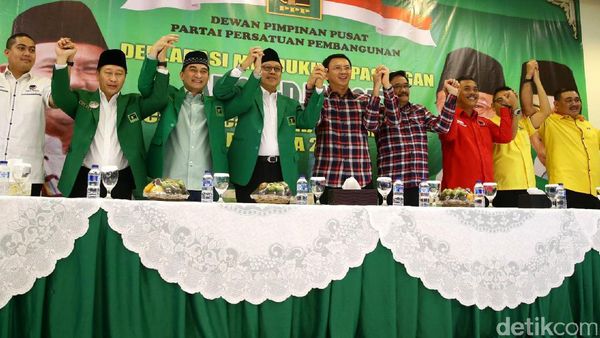 PPP Djan Deklarasi Dukung Ahok-Djarot