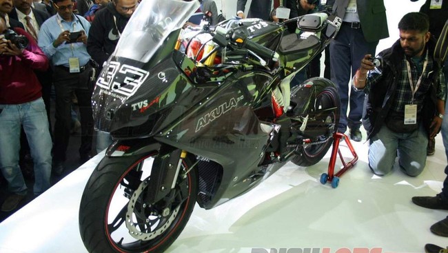 Desain TVS Akula 310 Terinspirasi dari BMW S1000RR