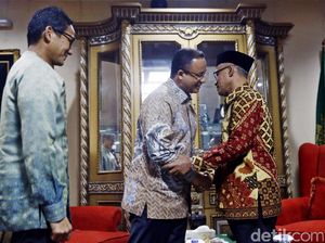 Anies-Sandiaga Temui Ketum PP Muhammadiyah