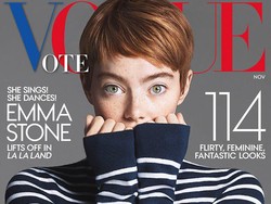 Emma Stone Pangkas Rambut Jadi Pixie di Vogue