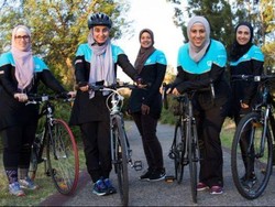 Para Muslimah di Sydney Tepis Ketakutan Melalui Sepeda Bersama