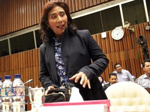 Susi Cerita Soal Pemberantasan Illegal Fishing ke Bos-bos BUMN