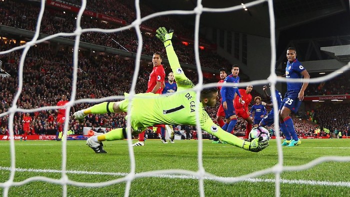 Liverpool Tak Berkutik Hadapi De Gea yang Gemilang di Anfield