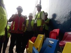 Tinjau Renovasi GBK, Djarot: Pembangunan Tak Boleh Terbengkalai