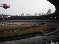 Sambil Menunggu Alternatif Desain, Kontraktor Renovasi GBK Fokus ke Pekerjaan Lain