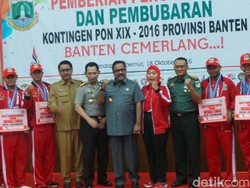 Rano Karno Beri Bonus Bagi Atlet Peraih Medali di PON Jabar