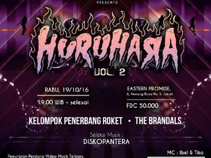 Besok, The Brandals dan Kelompok Penerbang Roket Tampil Sepanggung Besok, The Brandals dan Kelompok Penerbang Roket Tampil Sepanggung