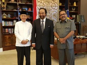 Temui Surya Paloh, Rano Karno: Citra Buruk Banten Harus Diakhiri