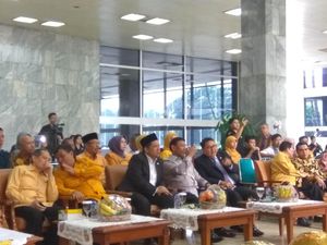 Hadiri Ultah Fraksi Hanura, Wiranto: Saya Beri Nasihat Sebagai Ketum