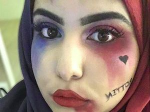 Bukan Harley Quinn, Hijabers dengan Makeup Halal-ey Quinn Jadi Viral