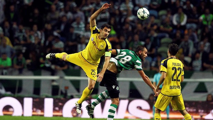 Dortmund Menang 2-1 di Markas Sporting