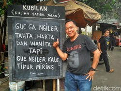 Cerita Dosen Kubilan Soal Inspirasinya Bikin Quotes Lucu di Pangkalan Ojek