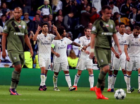Madrid Gilas Legia 5-1
