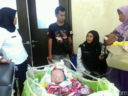 Bayi Penderita Hydrocephalus asal Trenggalek Dirujuk ke RSU Soetomo