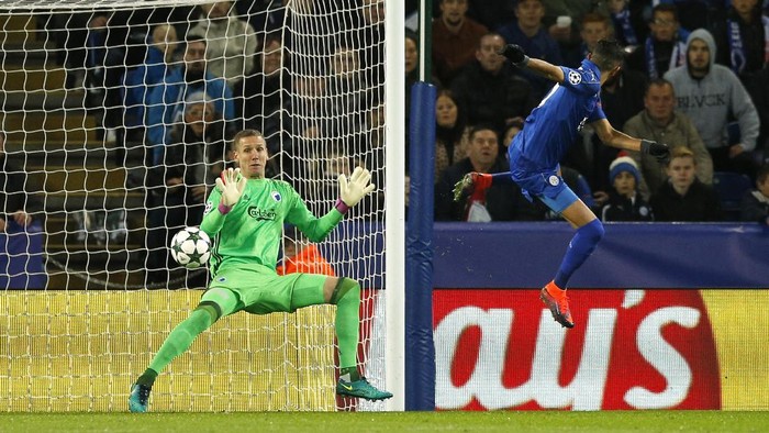 Gol Tunggal Mahrez Menangkan Leicester atas FC Copenhagen