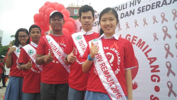 Meriahnya Kampanye Peduli HIV-AIDS Bagi Pelajar SMA di Batam