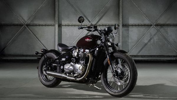 Si Retro Triumph Bonneville Bobber