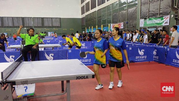 Atlet difabel tenis meja dianggap minim jam terbang di level internasional.