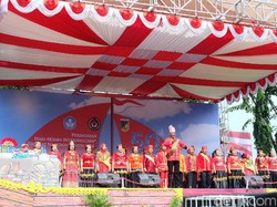 Puncak Peringatan Hari Aksara Internasional Dirayakan di Palu