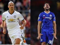 Diego Costa vs Zlatan Ibrahimovic, Siapa Lebih Buas?