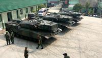3 Tank Leopard Diberangkatkan ke Natuna