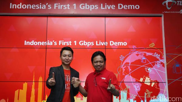 Telkomsel Uji Internet 1 Gbps di Mal Pondok Indah