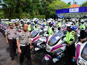 Kakorlantas Bekali Personel Rompi Antipeluru Untuk Ajang Interpol di Bali