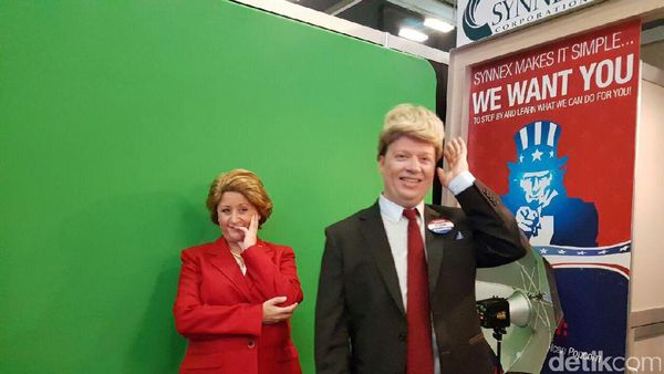 Ada Hillary dan Trump di Pesta Perkawinan Raksasa Teknologi Dunia