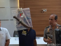 Ini Penampakan Golok Penyerang Kapolsek Tangerang