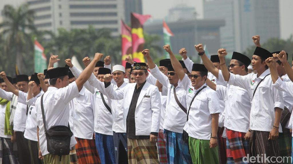 Upacara Peringatan Hari Santri di Jakarta