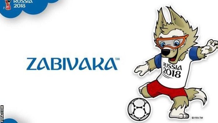 Zabivaka, Serigala Berkacamata Maskot Piala Dunia 2018