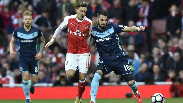 Arsenal Diredam Middlesbrough
